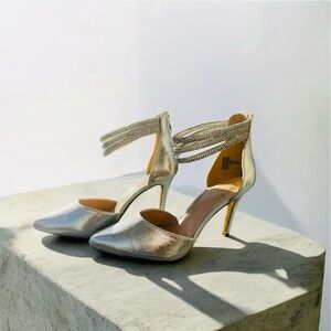 Apt. 9® Emrys Women's Studded Ankle Strap Dress Heels